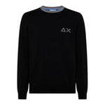 Sun68 Maglia tinta unita con Logo Nero per Bambino K41312 NERO SUN68 