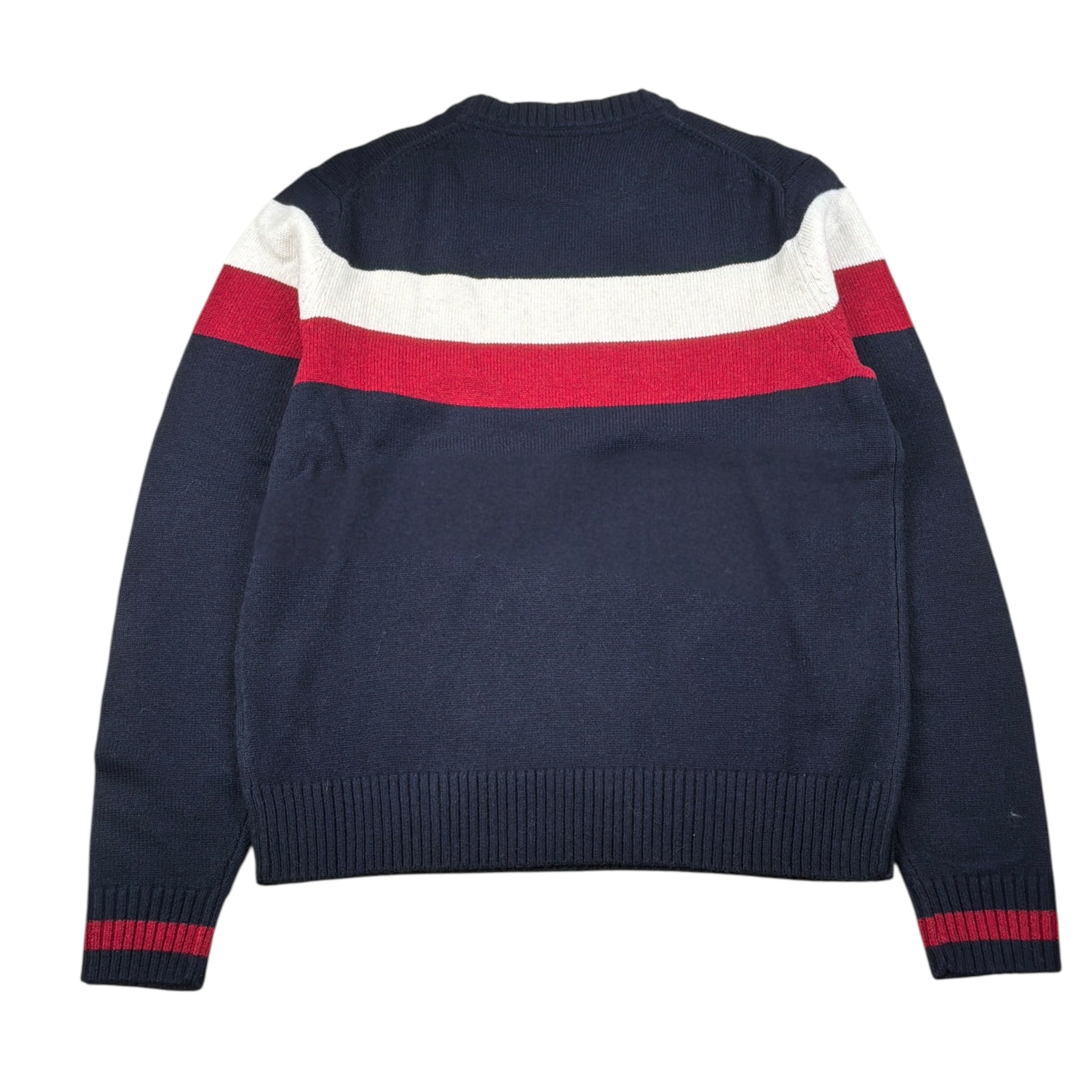 Sun68 Maglia tinta unita con Fantasia A Righe Blu per Bambino K43359 BLU SUN68 