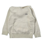 Sun68 Maglia tinta unita con Cappuccio Panna per Bambino K45313 PANNA SUN68 