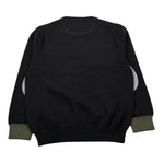 Sun68 Maglia Girocollo tinta unita Nero per Bambino K45343 NERO SUN68 