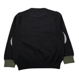 Sun68 Maglia Girocollo tinta unita Nero per Bambino K45343 NERO SUN68 