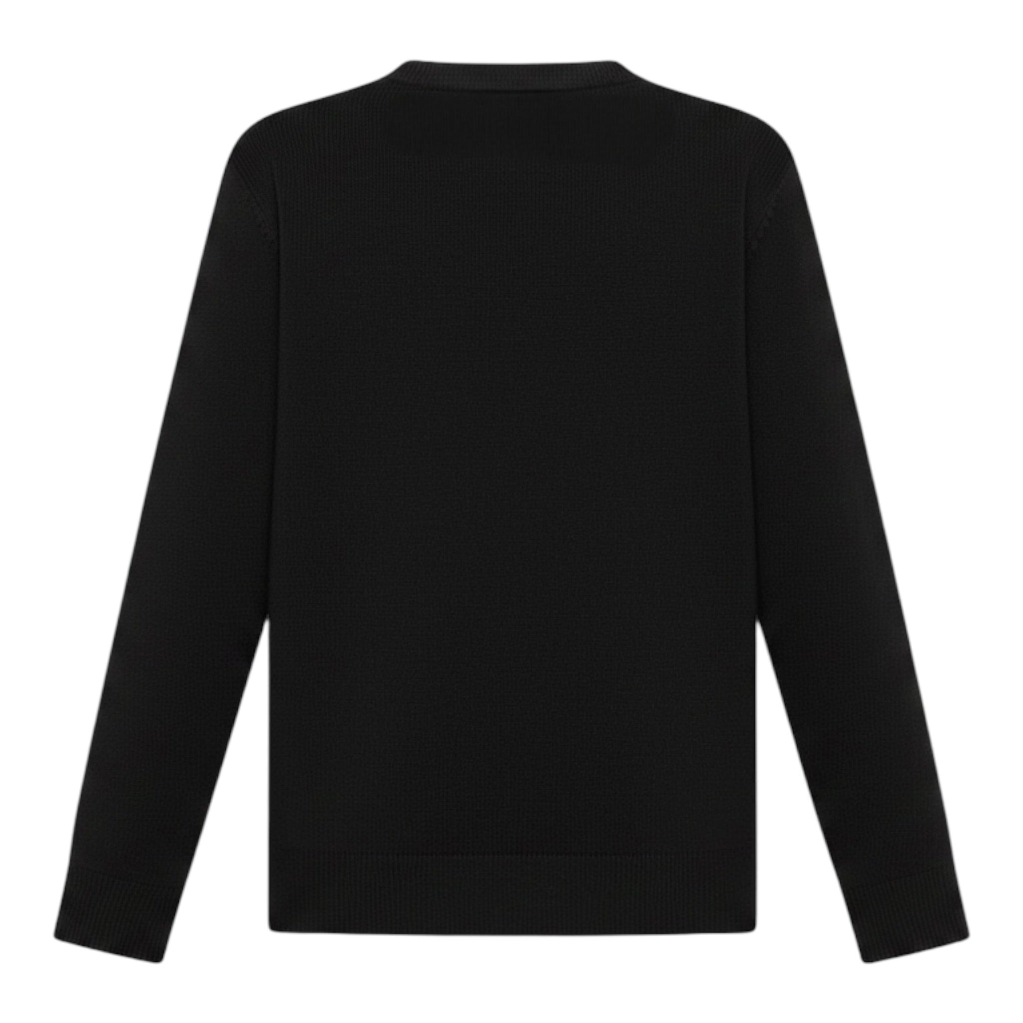 Sun68 Maglia Girocollo tinta unita con Ricamo Snoopy Nero per Bambino K45352XX NERO SUN68 