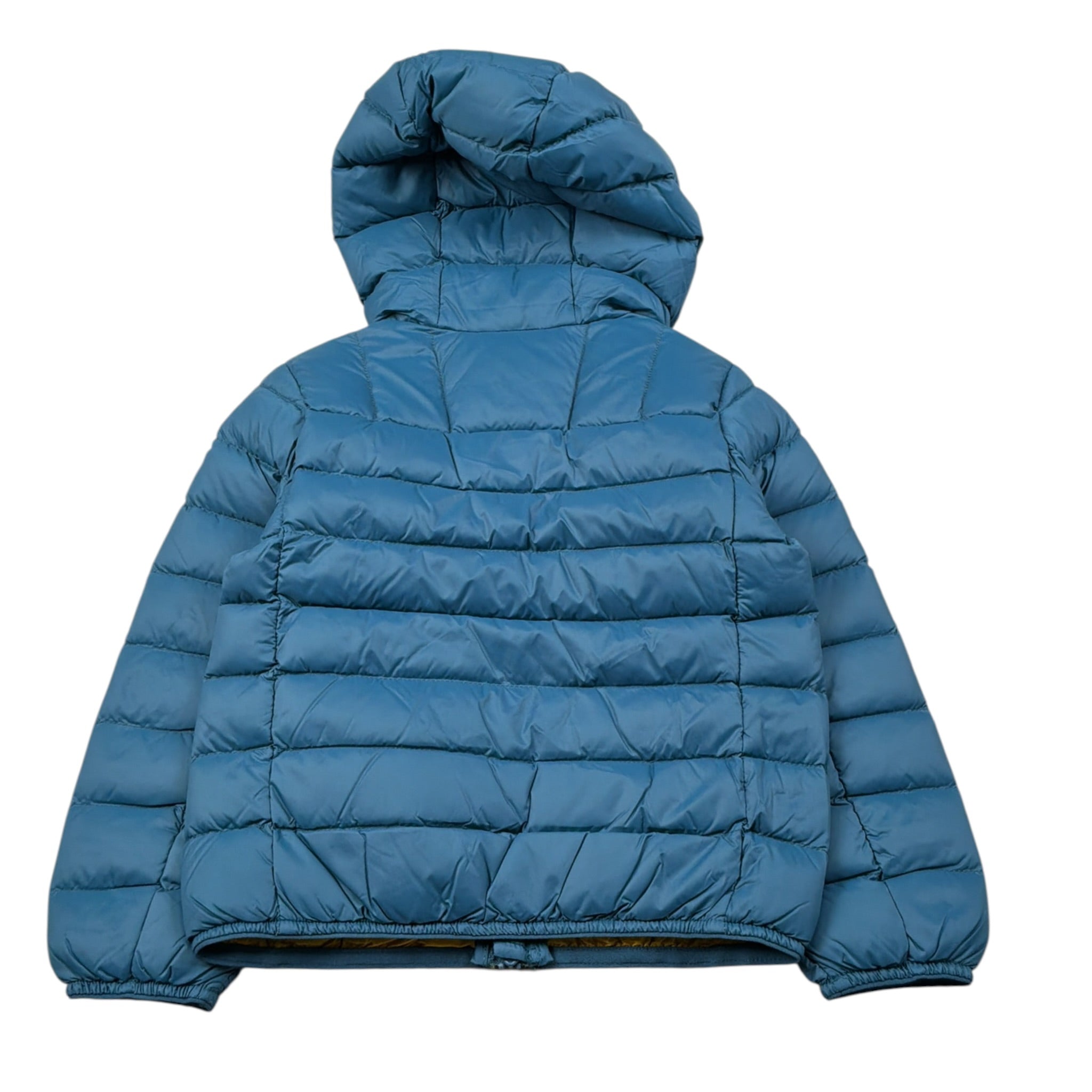 Sun68 Giubbino tinta unita con Zip E Cappuccio Blu per Bambino R45301J BLU SUN68 