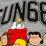 Sun68 Shirt tinta unita con Stampa Grigio per Bambino T4531000 GRIGIO SUN68 