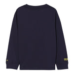 Sun68 Shirt tinta unita con Stampa Nero per Bambino T45310 NERO SUN68 