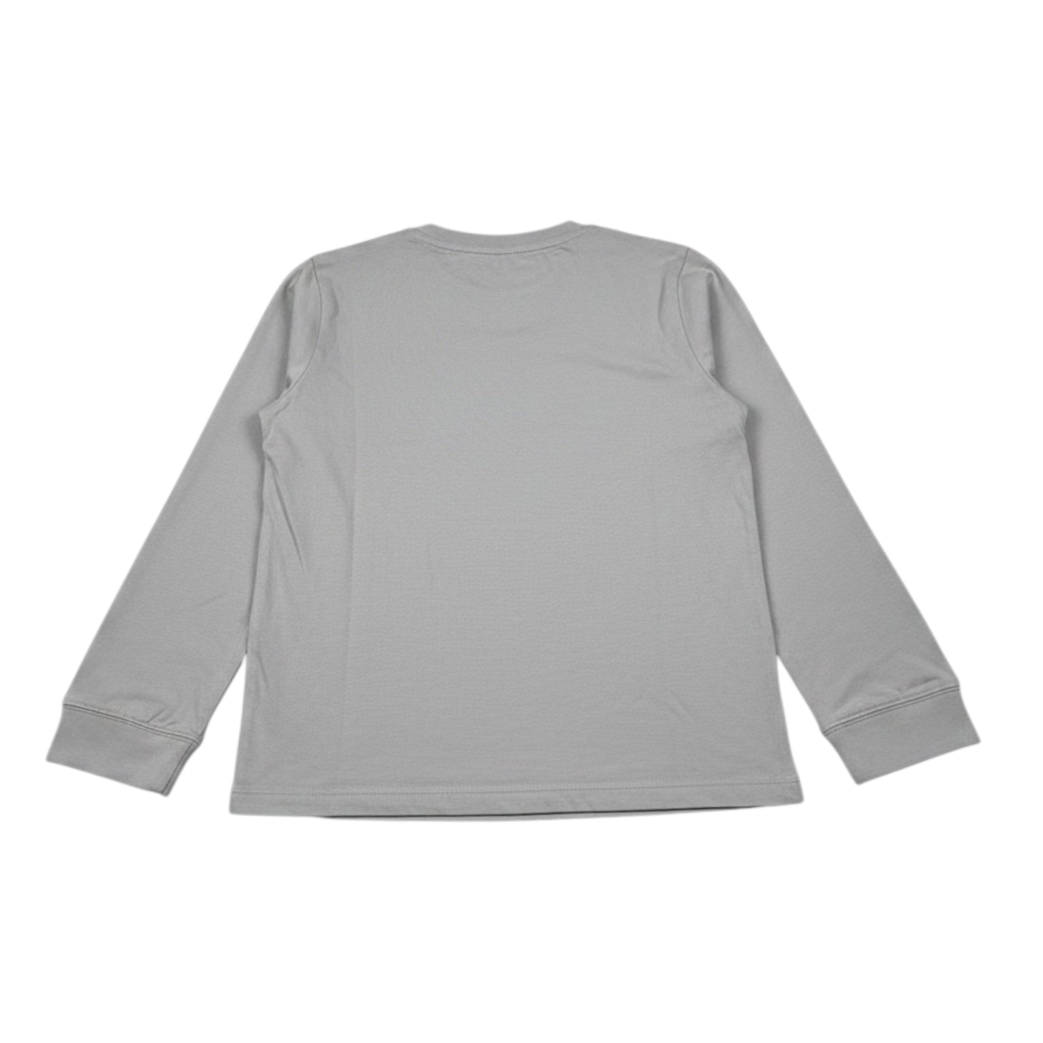Sun68 Shirt tinta unita con Stampa Grigio per Bambino T45310XXX GRIGIO SUN68 