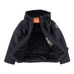 Suns Giubbino tinta unita con Cappuccio Nero per Neonato GBS5338UB NERO SUNS 