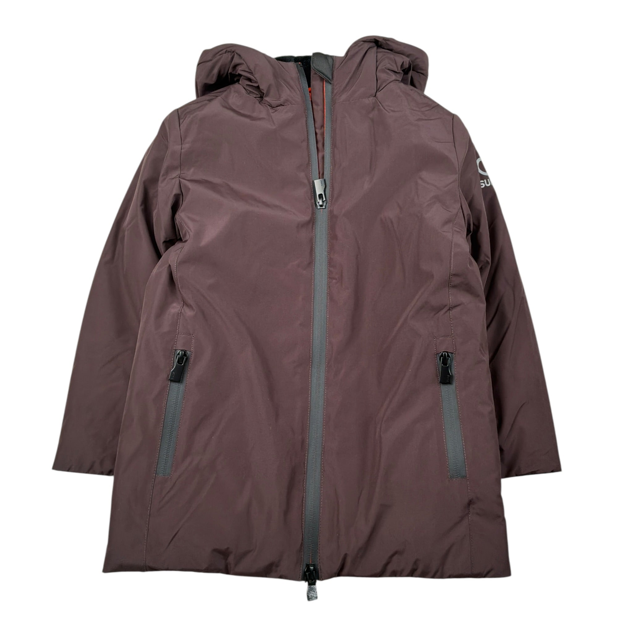 Suns Giubbino Tina Unita con Zip E Cappuccio Vinaccia per Bambino GBS5339U VINACCIA SUNS 