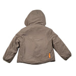 Suns Giubbino tinta unita con Cappuccio Fango per Neonato GBS5346UB FANGO SUNS 