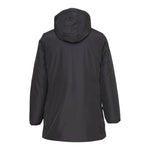 Suns Giubbino tinta unita con Cappuccio Nero per Bambina GBS5351D NERO SUNS 