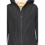 Suns Giubbino tinta unita con Cappuccio Nero per Bambina GBS5351D NERO SUNS 