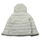 Suns Giubbino tinta unita con Cappuccio Panna per Bambina GBS6303DBJ PANNA SUNS 