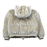 Suns Giubbino tinta unita con Cappuccio Beige per Bambina GBS6306D BEIGE SUNS 