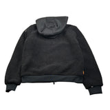 Suns Giubbino Teddy tinta unita con Cappuccio Nero per Bambino GBS6306U NERO SUNS 