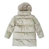 Suns Giubbino tinta unita con Cappuccio Beige per Bambina GBS63070 BEIGE SUNS 