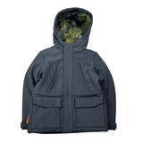 Suns Giubbino Tina Unita con Zip E Cappuccio Blu per Bambino GBS6307U BLU SUNS 