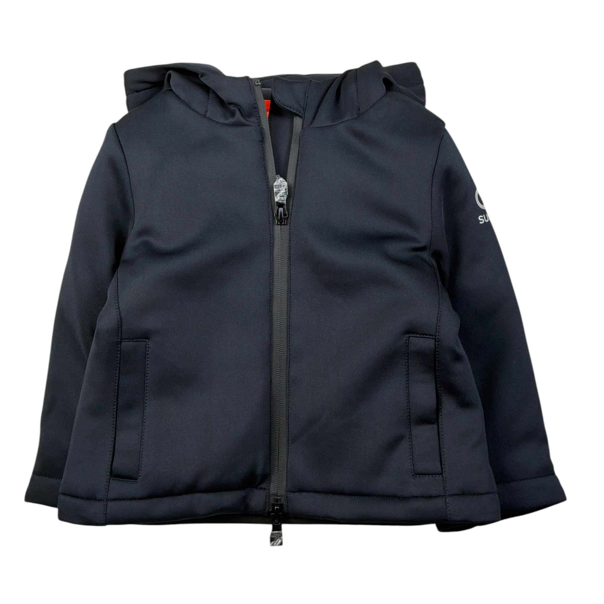 Suns Giubbino Tina Unita con Zip E Cappuccio Blu per Neonato GBS6308UB BLU SUNS 