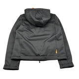 Suns Giubbino tinta unita con Cappuccio Nero per Bambino GBS6308UX NERO SUNS 