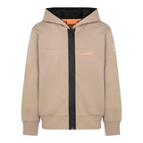 Suns Felpa con Zip E Cappuccio tinta unita Beige per Bambino MFS6305U BEIGE SUNS 