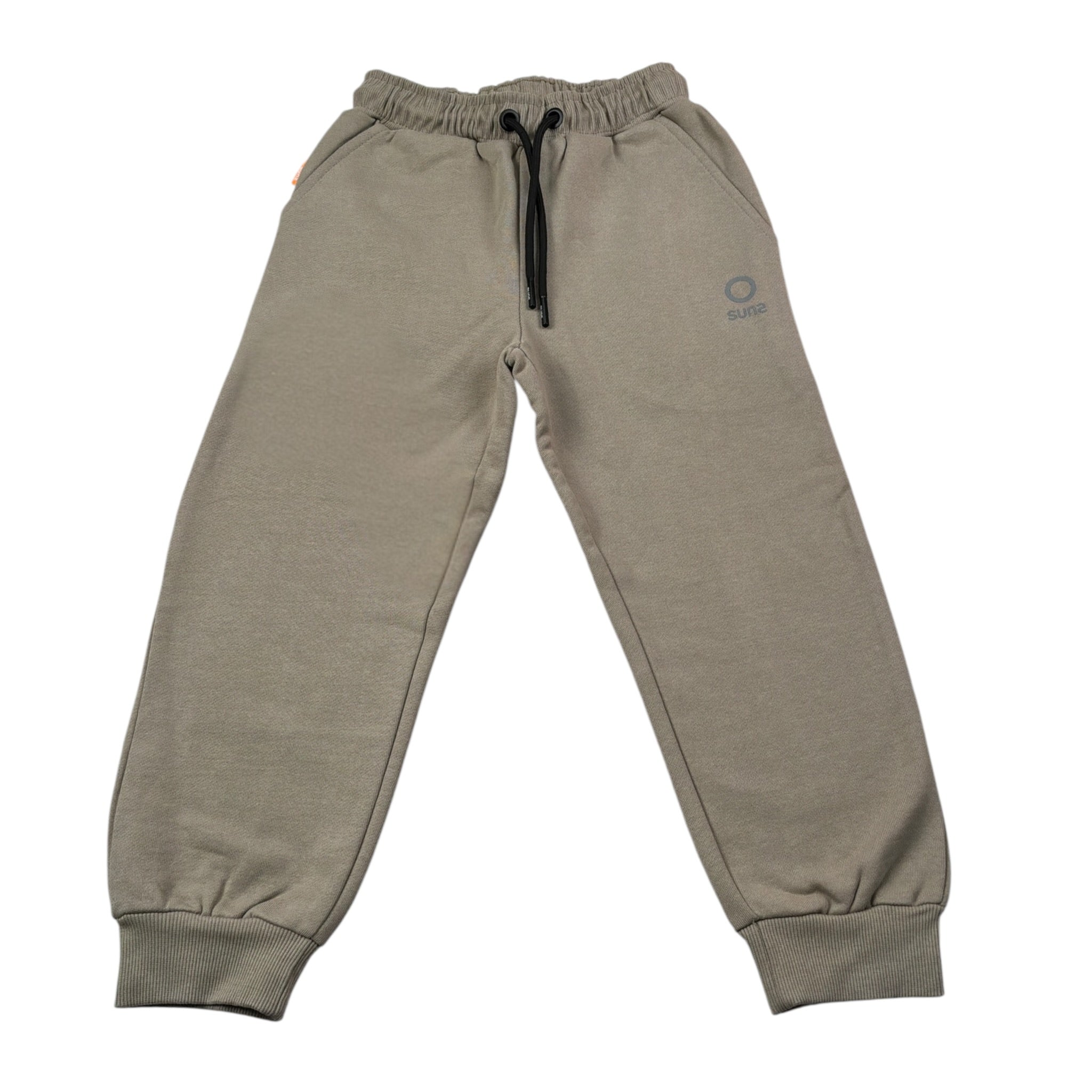 Suns Pantalone tinta unita con Logo Beige per Bambino PFS6304U BEIGE SUNS 
