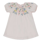 Tartine Et Chocolat Abito Camicia tinta unita con Ricami Rosa per Neonata CA30181 ROSA TARTINE ET CHOCOLAT 