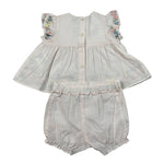 Tartine Et Chocolat Completo 2 Pezzi Camicia-Culotte Rosa per Neonata CA37061 ROSA TARTINE ET CHOCOLAT 