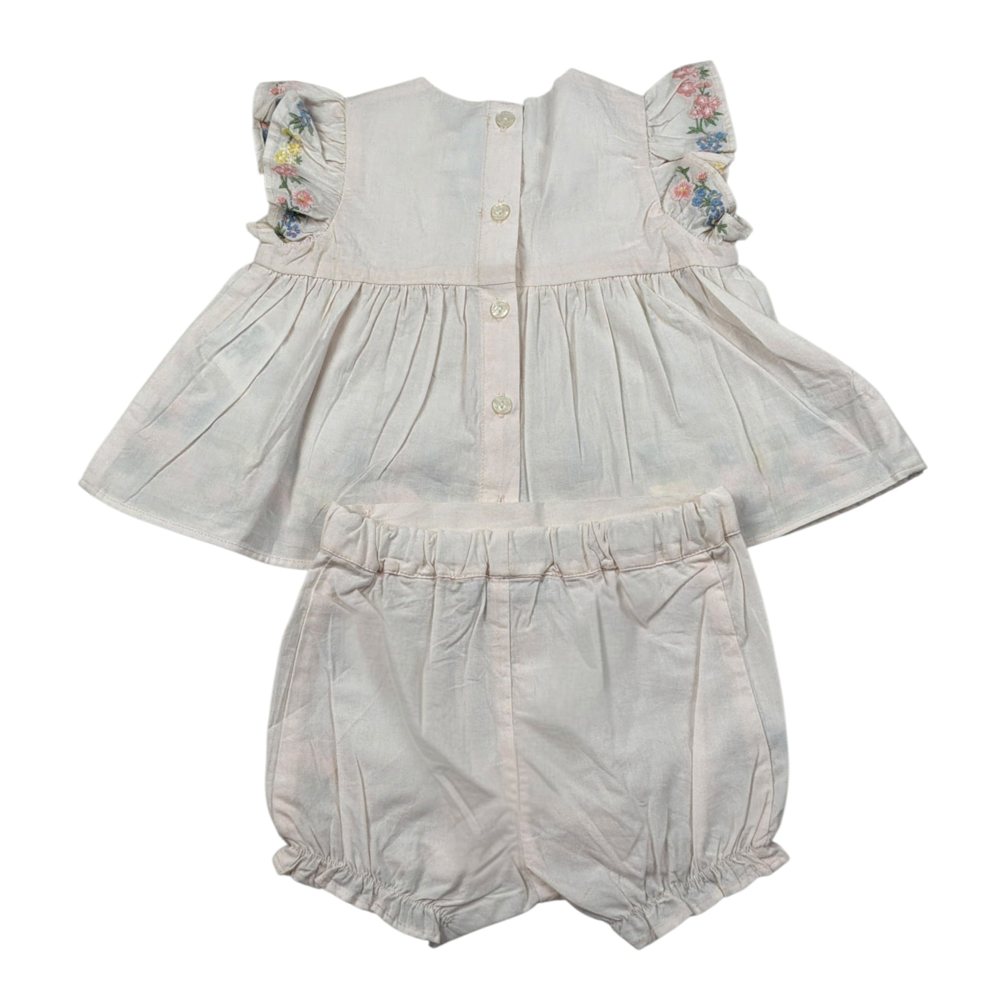 Tartine Et Chocolat Completo 2 Pezzi Camicia-Culotte Rosa per Neonata CA37061 ROSA TARTINE ET CHOCOLAT 