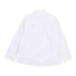 Tartine Et Chocolat Camicia Manica Lunga con Logo Bianco per Bambino CB12021 BIANCO TARTINE ET CHOCOLAT 