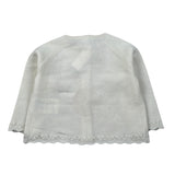 Tartine Et Chocolat Cardigan tinta unita Panna per Neonato CB18000 PANNA TARTINE ET CHOCOLAT 