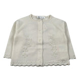 Tartine Et Chocolat Cardigan tinta unita Panna per Neonato CB18000 PANNA TARTINE ET CHOCOLAT 