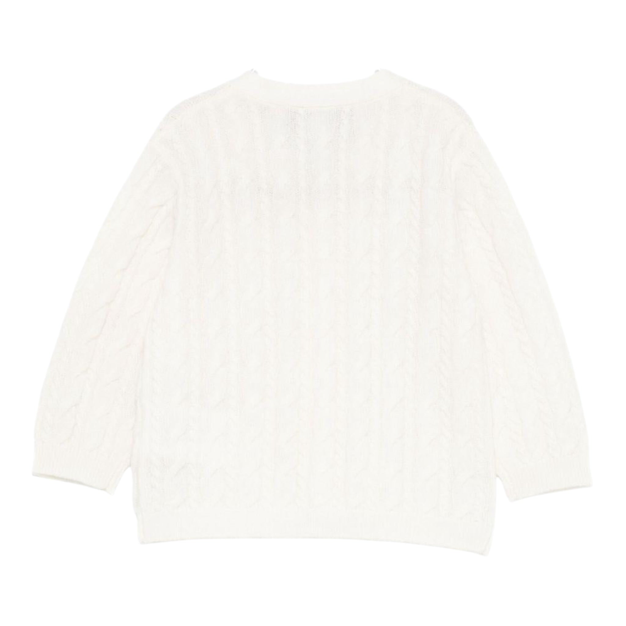Tartine Et Chocolat Cardigan tinta unita Panna per Neonato CB18001N PANNA TARTINE ET CHOCOLAT 