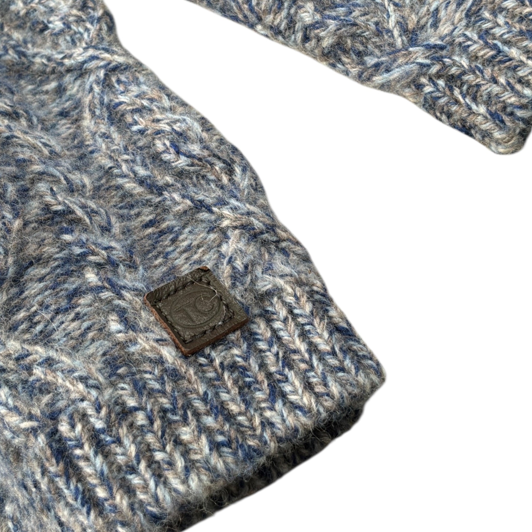 Tartine Et Chocolat Cardigan tinta unita con Colletto Blu per Neonato CB18011 BLU TARTINE ET CHOCOLAT 