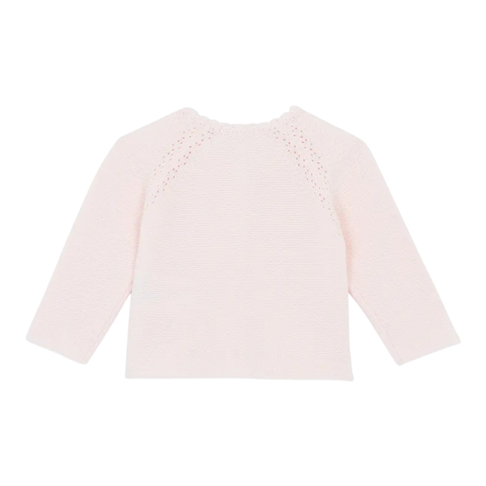 Tartine Et Chocolat Cardigan tinta unita Rosa per Neonata CB18030 ROSA TARTINE ET CHOCOLAT 