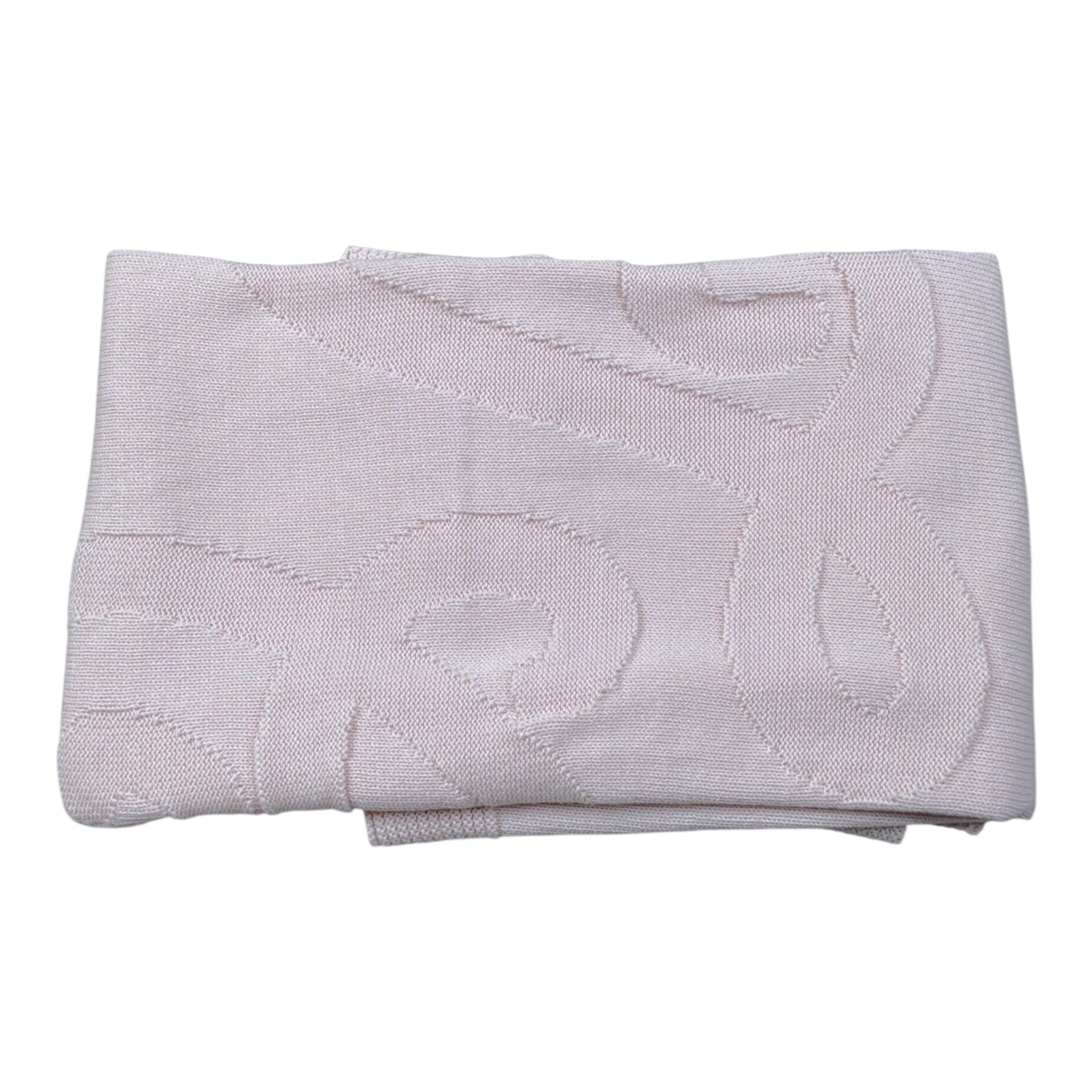 Tartine Et Chocolat Coperta tinta unita con Ricami Rosa per Neonata T60007F ROSA TARTINE ET CHOCOLAT 