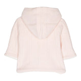 Tartine Et Chocolat Cappotto tinta unita con Cappuccio Rosa per Neonata TZ40000 ROSA TARTINE ET CHOCOLAT 