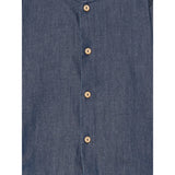 Teddy E Minou Camicia Manica Lunga tinta unita Blu per Neonato A25TCL0001J0043 BLU TEDDY E MINOU 