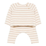 Teddy E Minou Completo 2 Pezzi Shirt-Pantalone Beige per Neonato A25TDF0003M1091 BEIGE TEDDY E MINOU 