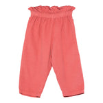 Teddy E Minou Pantalone tinta unita con Elastico In Vita Terra per Neonata A25TPL0002V6024 TERRA TEDDY E MINOU 