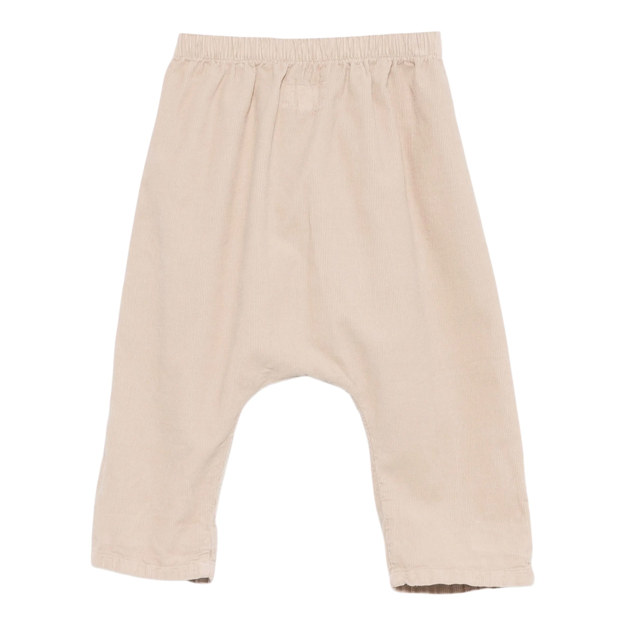 Teddy E Minou Pantalone tinta unita con Elastico In Vita Beige per Neonato A25TPL0005V6024 BEIGE TEDDY E MINOU 