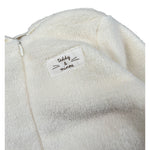 Teddy E Minou Tutina tinta unita con Zip E Cappuccio Bianco per Neonato A25TTP0002PE022 BIANCO TEDDY E MINOU 