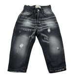The Brothers Jeans tinta unita con Girovita Regolabile Nero per Bambino TK030 NERO THE BROTHERS 
