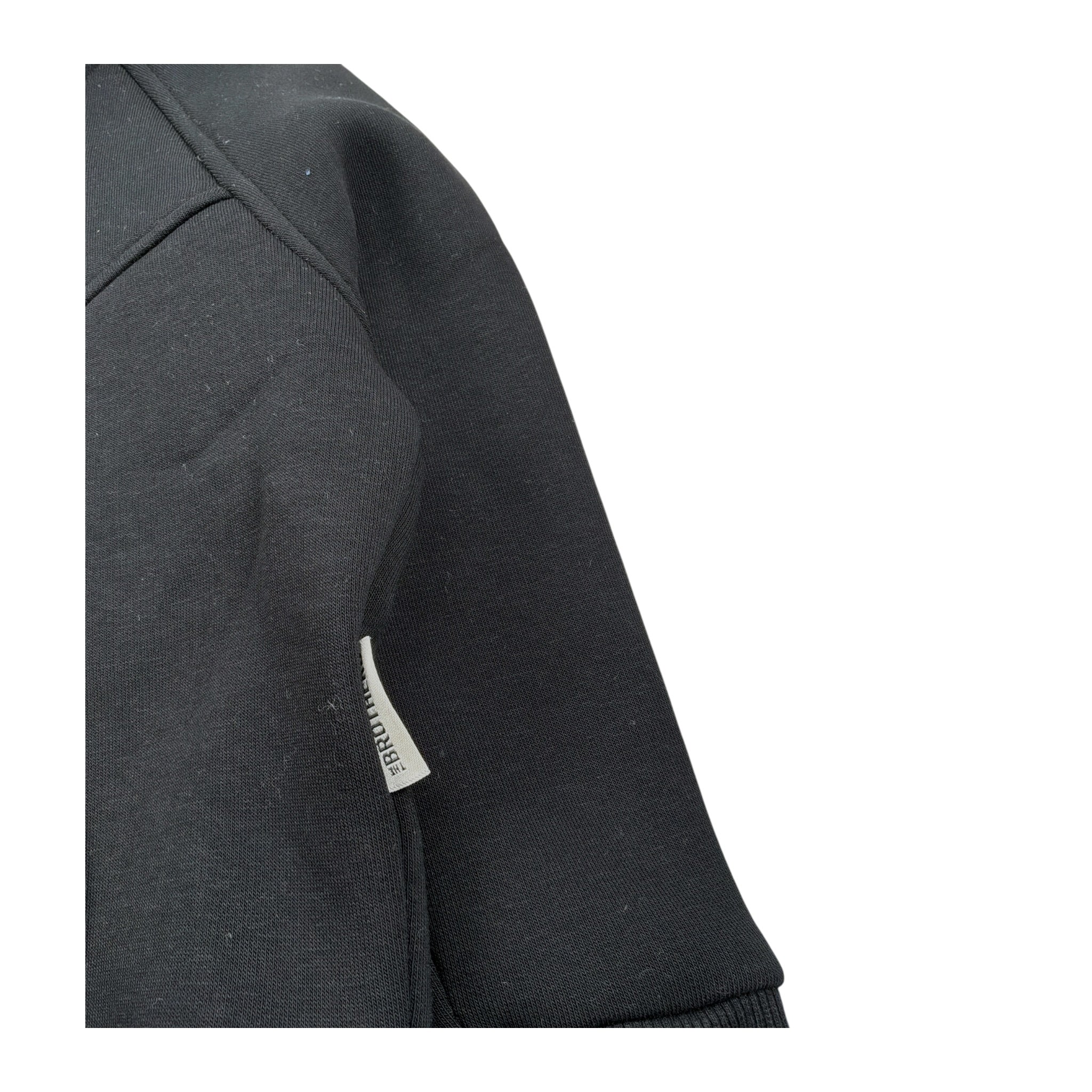 The Brothers Completo 2 Pezzi Felpa-Pantalone tinta unita Nero per Neonato TK060 NERO THE BROTHERS 