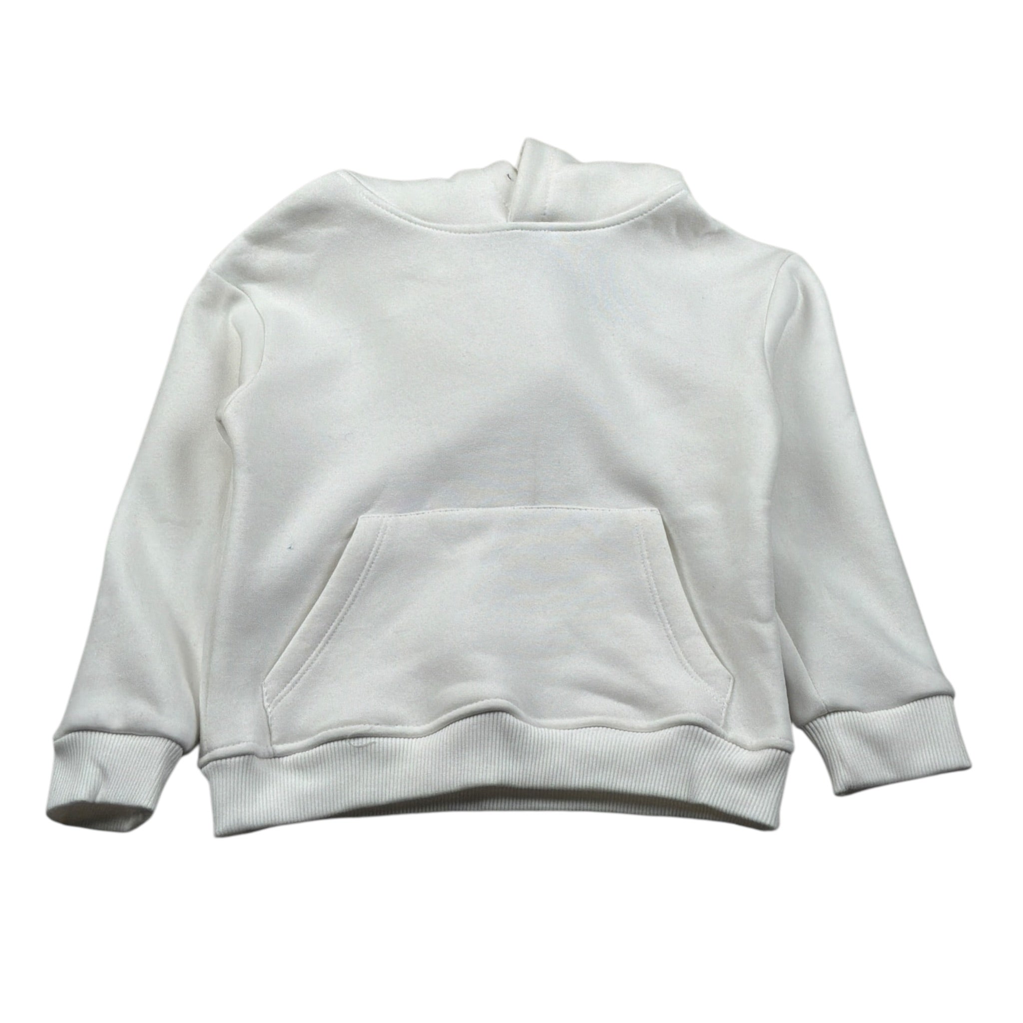 The Brothers Felpa Chiusa con Cappuccio tinta unita Bianco per Bambino TK062 BIANCO THE BROTHERS 