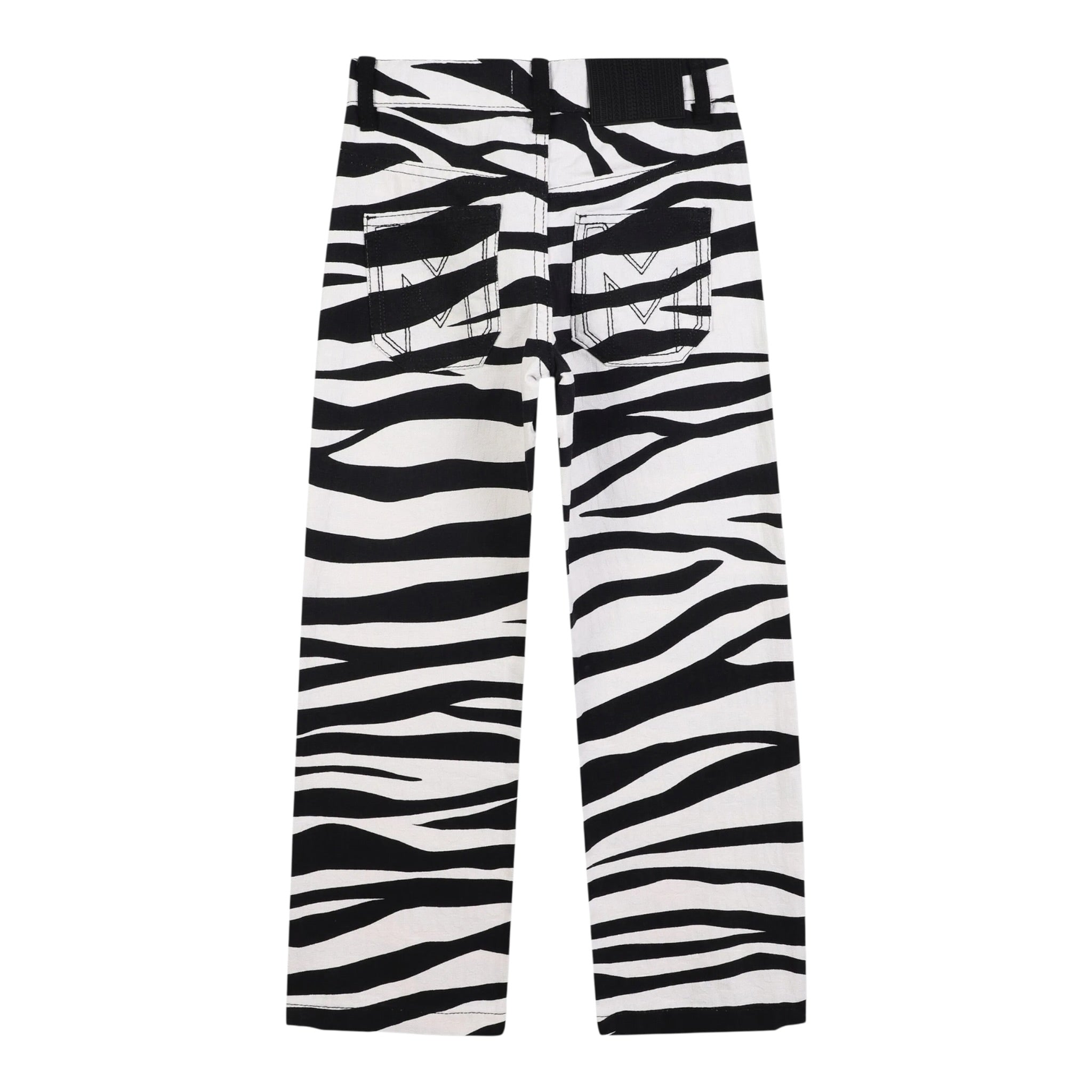 The Marc Jacobs Jeans Fantasia Zebrata Bicolore Bianco/Nero per Neonata W60591N BIANCO/NERO THE MARC JACOBS 