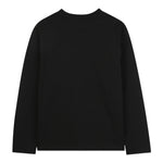 The Marc Jacobs Shirt Girocollo tinta unita con Stampa Nero per Neonato W60619 NERO THE MARC JACOBS 