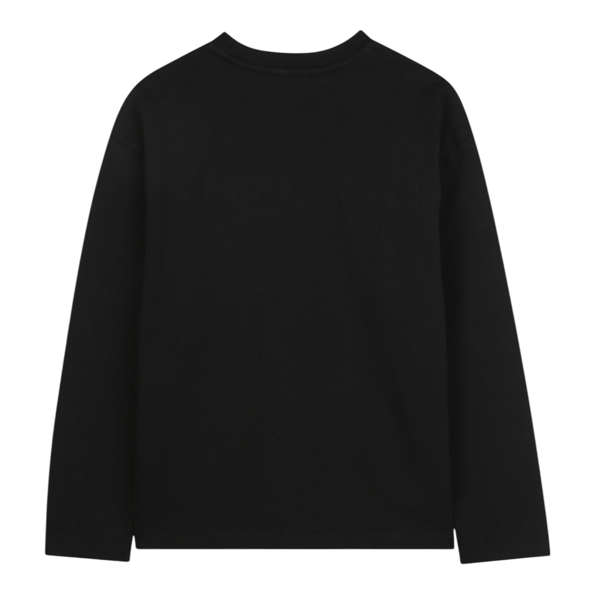 The Marc Jacobs Shirt Girocollo tinta unita con Stampa Nero per Neonato W60619 NERO THE MARC JACOBS 