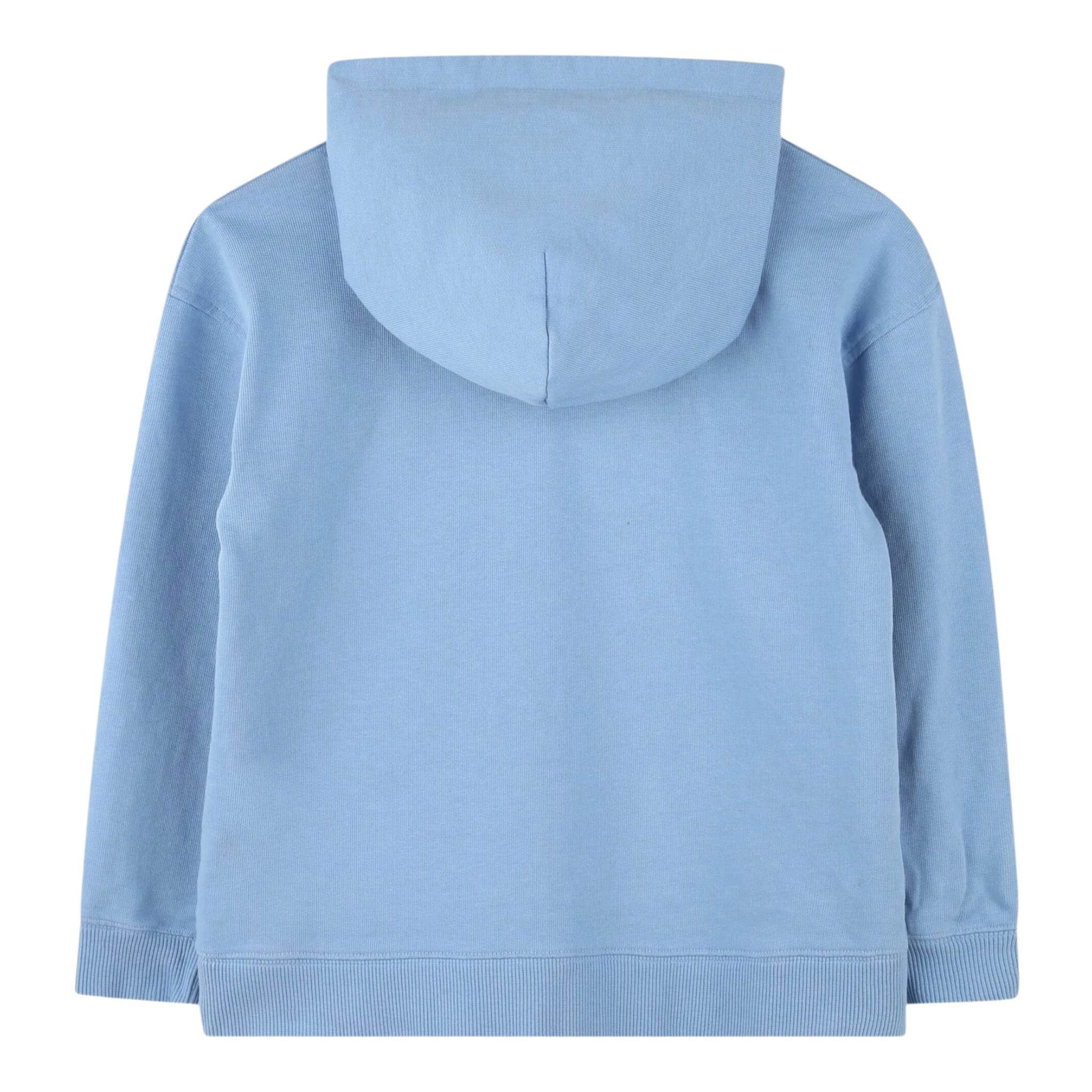The Marc Jacobs Felpa Xhiusa con Cappuccio tinta unita con Logo Azzurro per Neonato W60631N AZZURRO THE MARC JACOBS 
