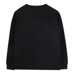 The Marc Jacobs Felpa Chiusa Girocollo tinta unita con Logo Nero per Bambino W60634 NERO THE MARC JACOBS 