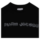 The Marc Jacobs Felpa Chiusa Girocollo tinta unita con Logo Nero per Neonato W60634N NERO THE MARC JACOBS 