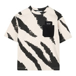 The Marc Jacobs T-Shirt Girocollo tinta unita con Stampe Panna per Bambino W60638 PANNA THE MARC JACOBS 